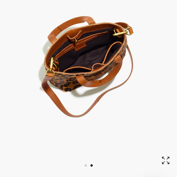 Madewell Small Transport Crossbody in Calf Hair - Picture 6 of 6